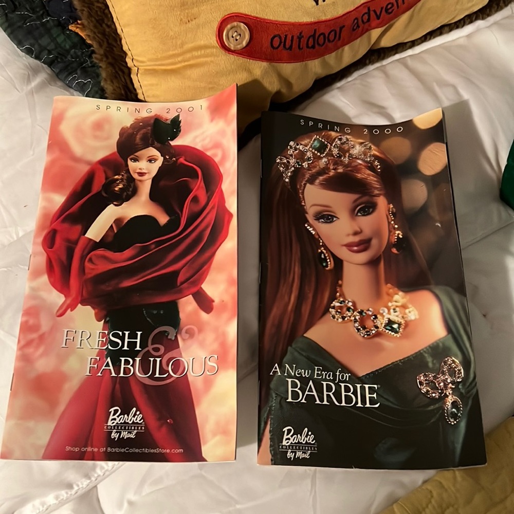 Barbie Collectibles booklets spring 2000 and spring 2001